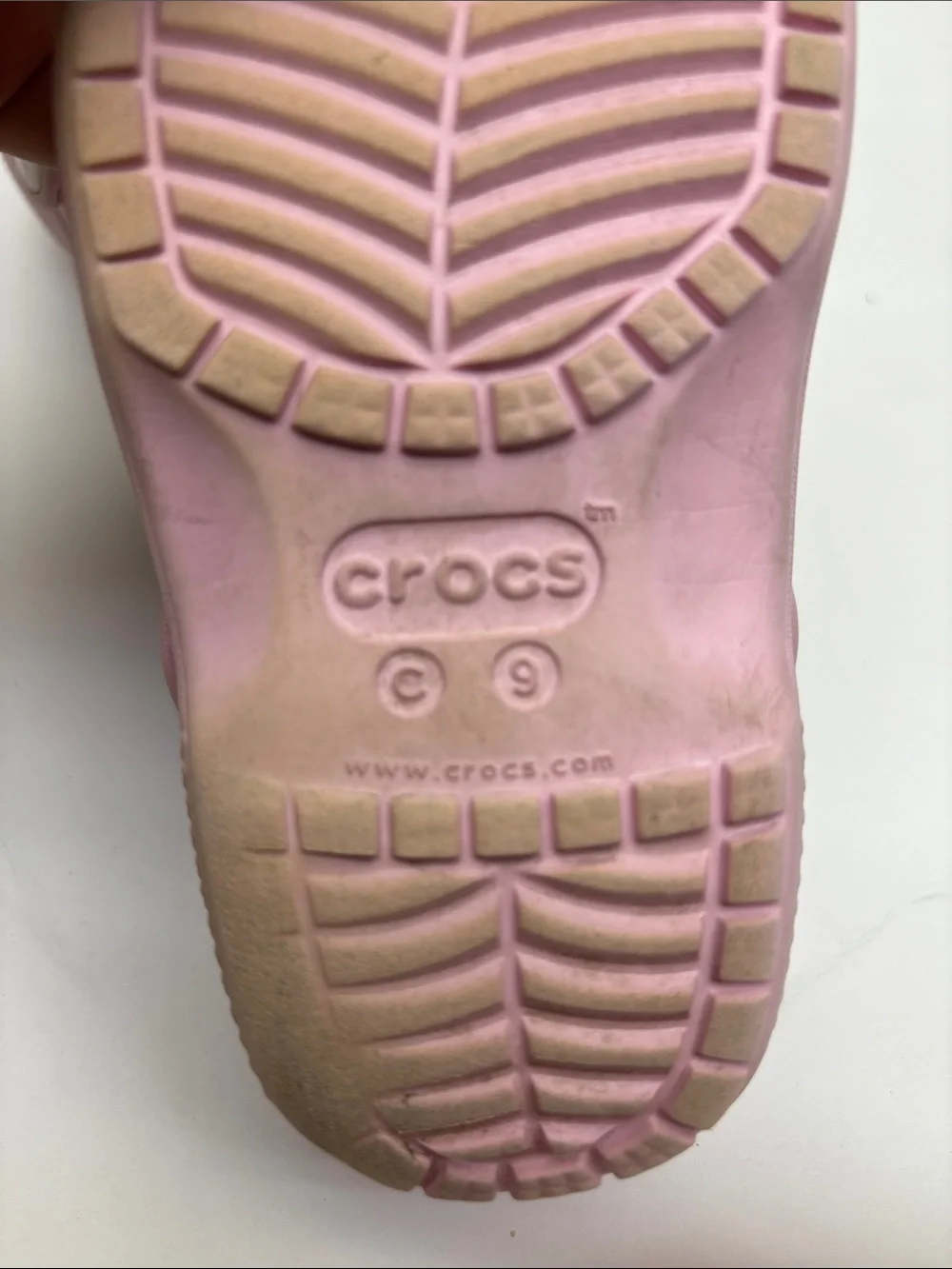 Crocs sandals for toddler girl, SZ 9, box 73